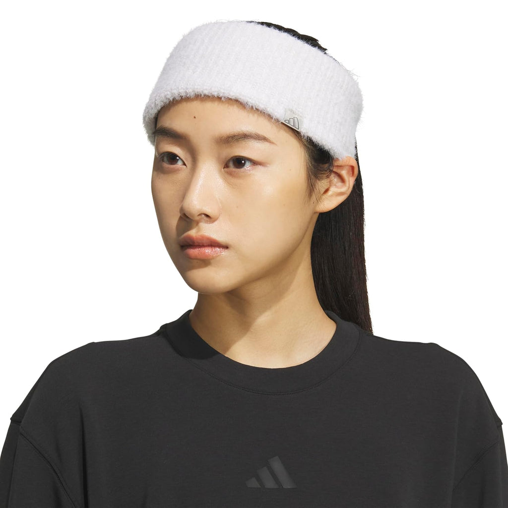 adidas Womens Lifestyle Fuzzy Knit Headband – Soft Winter Ear Warmer