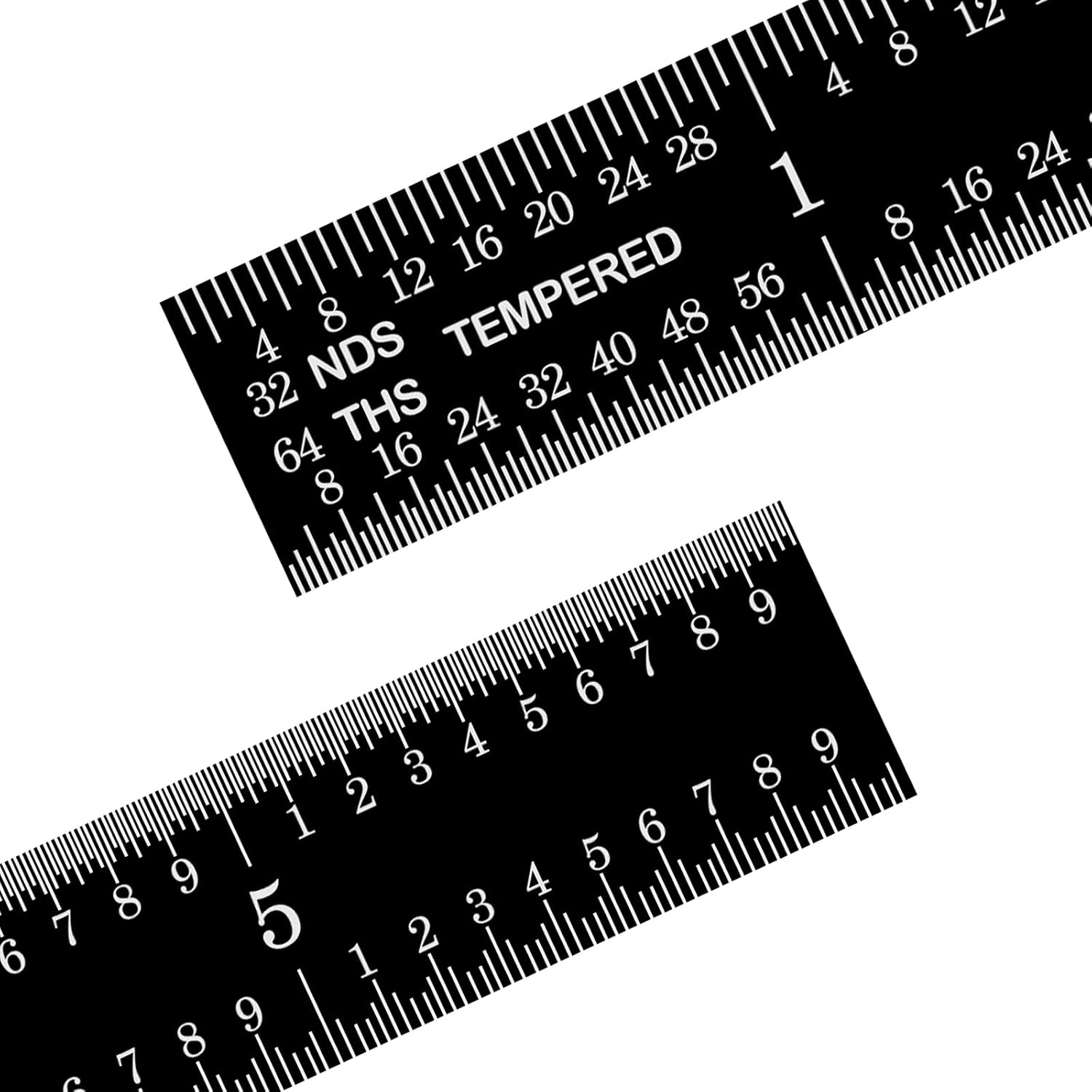 PEC Tools Made in USA 6 Inch Metal Ruler