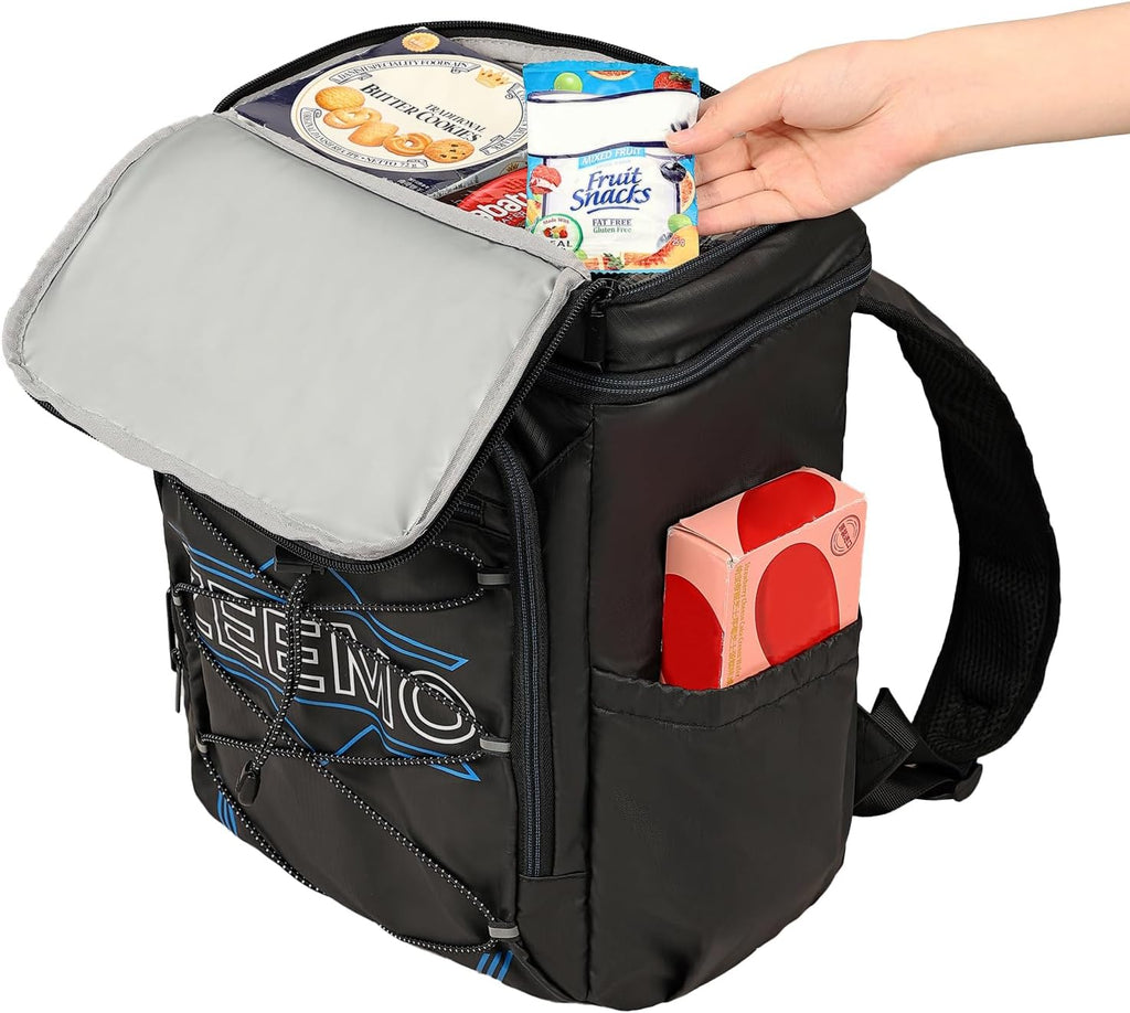 ZEEMO Backpack Cooler for Men, Insulated Leak Proof Lunch Bag