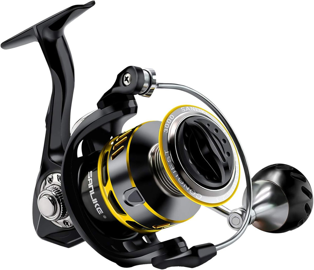 SANLIKE Spinning Reel Fishing Reel for Saltwater or Freshwater