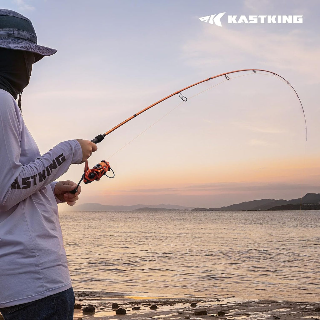 KastKing Lethal Blaze Twin-Tip Fishing Rod and Reel Combo