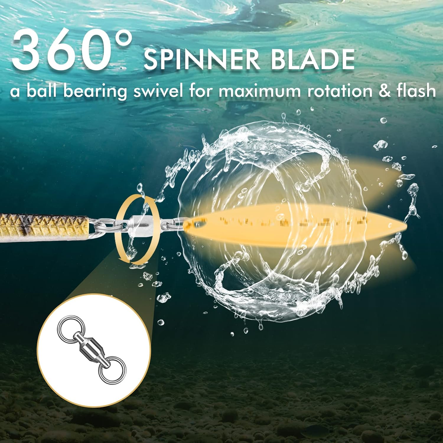 TRUSCEND Shadtale Easy Catch Soft Fishing Lures with BKK Hooks - Trembly Sinking and Vibrating Swim for More Bites, Pre-Rigged Swimbaits for Bass, Trout, Crappie, Walleye, Freshwater Saltwater Fishing