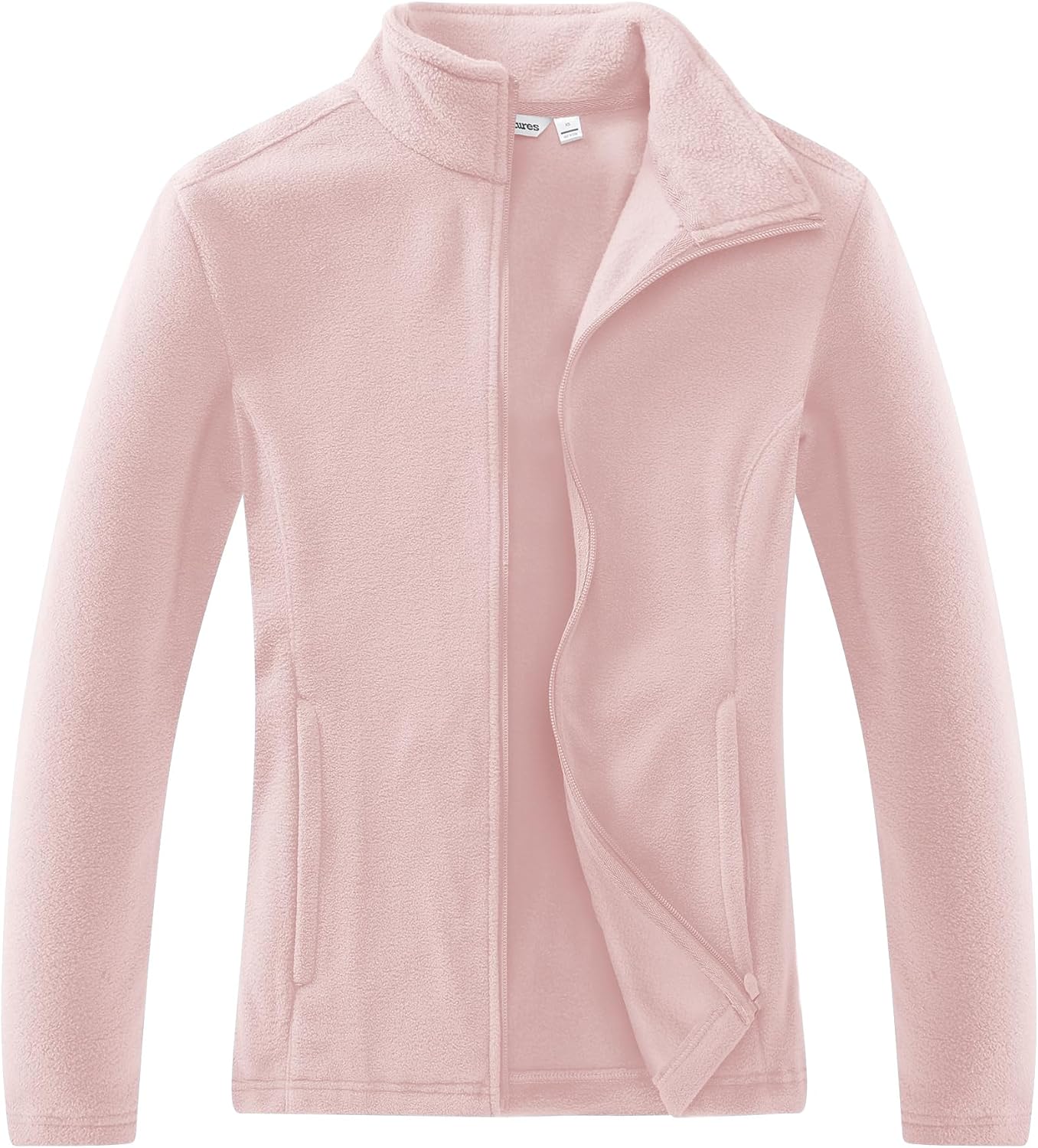 Outdoor Ventures Women's Lightweight Warm Polar Fleece Jacket Zip Up