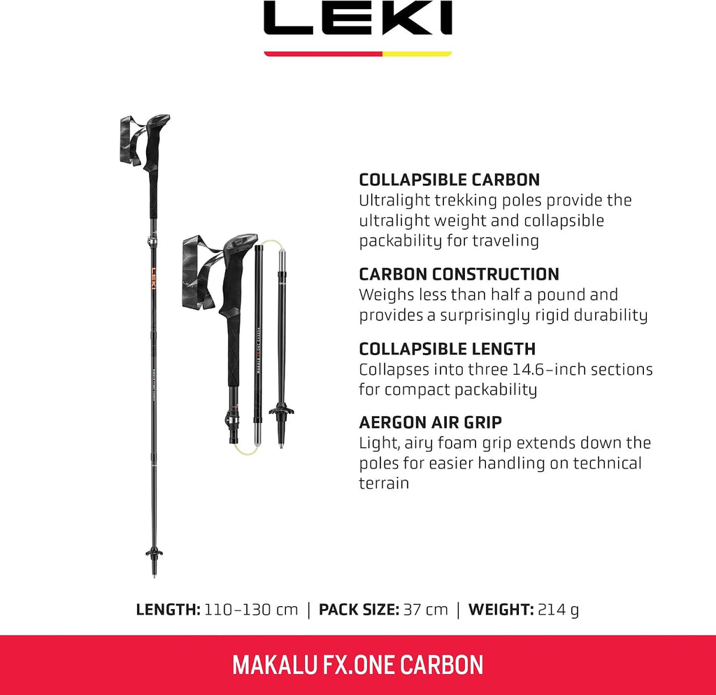 LEKI Makalu FX.One Carbon Trekking Poles