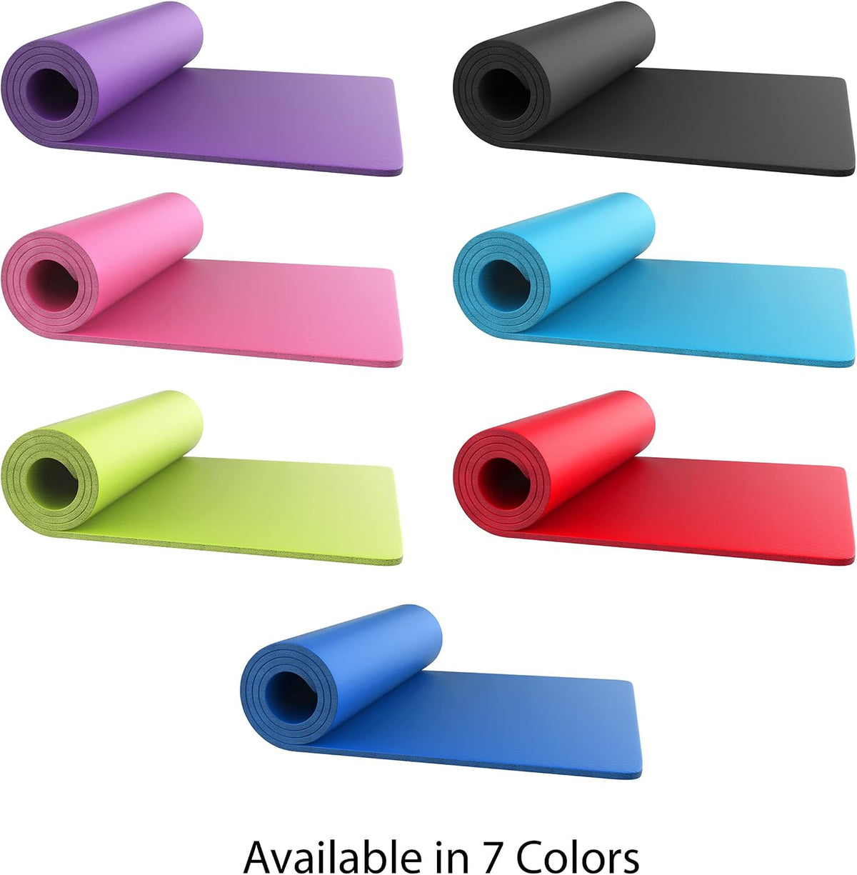 Foam Sleeping Pad - Lightweight Mat for Camping, Cots, Tents, Backpacking, and Yoga - Non-Slip and Waterproof with Handle by Wakeman