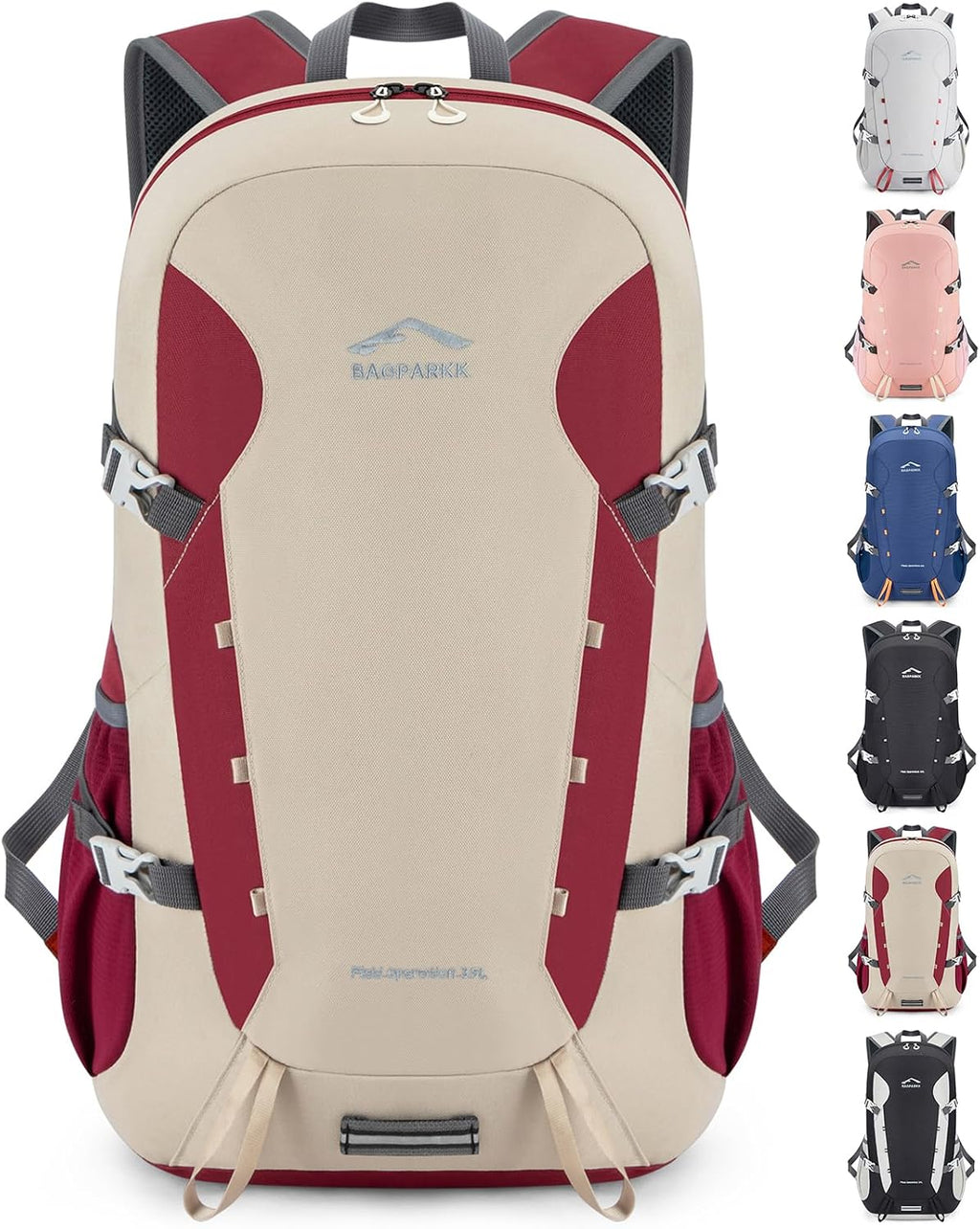 BAGPARKK 35L Ultra Lightweight Foldable Packable Hiking Backpack