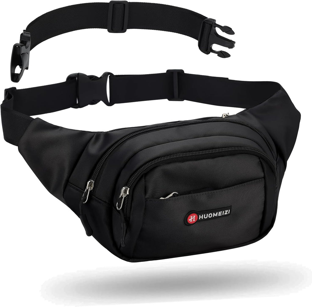 Fanny Pack Men Women Plus Size with Extender Strap 70" Waist Bag
