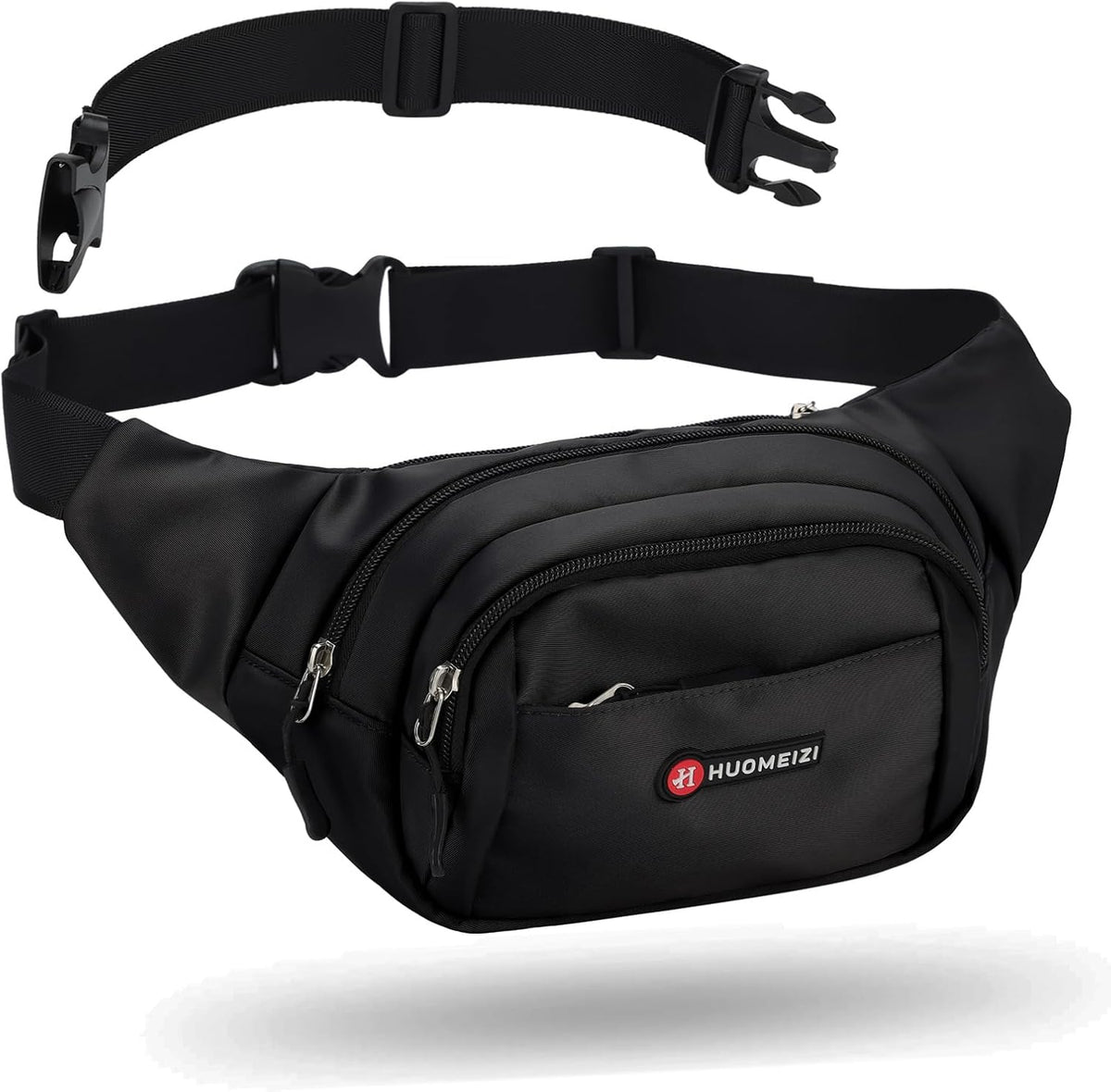 Fanny Pack Men Women Plus Size with Extender Strap 70" Waist Bag