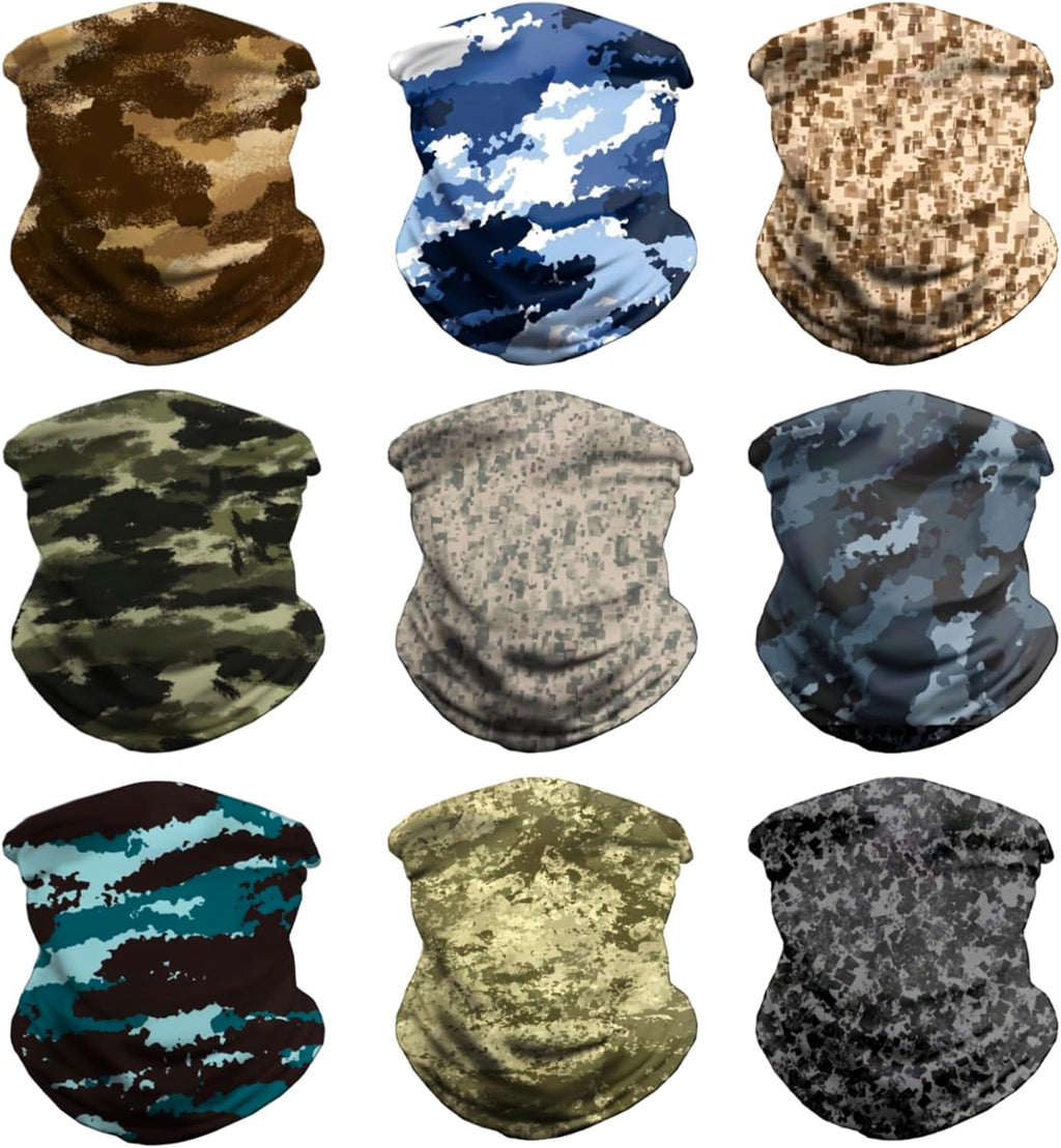 VCZUIUC Neck Gaiter Face Cover Mask Balaclava for Men and Women