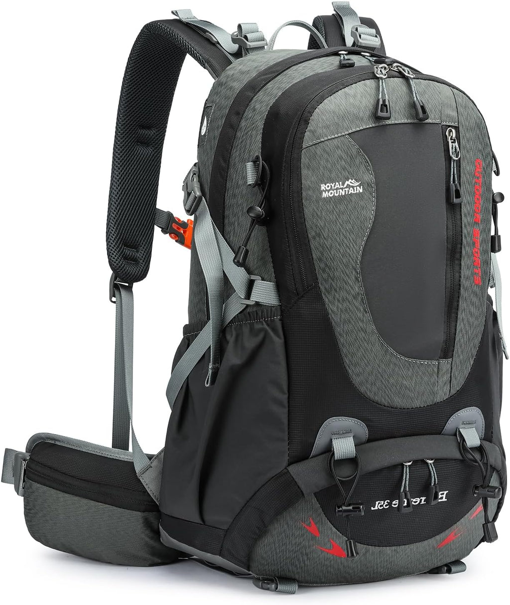 35L Lightweight Hiking Backpack for Women Men Waterproof Camping Backpack