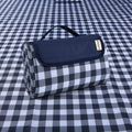 Lchkrep Picnic Blanket Beach Blankets 80"x60" Large Sandproof Waterproof Camping Portable Travel Blanket Play Mat for Outdoor Indoor Family Beach Park Grass,Hiking, Music Festival（Dark Blue）