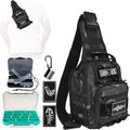 Dovesun Small Fishing Backpack Fly Fishing Sling Pack Backpack Tackle Boxes
