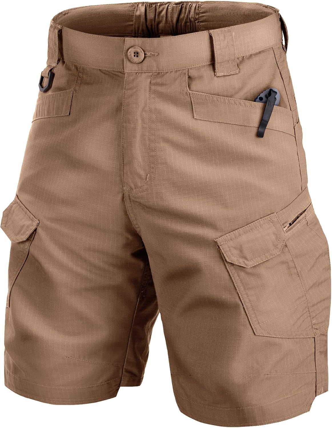 Mens Work Shorts Cargo Tactical Outdoor Wear Resistant Hiking Tool Shorts