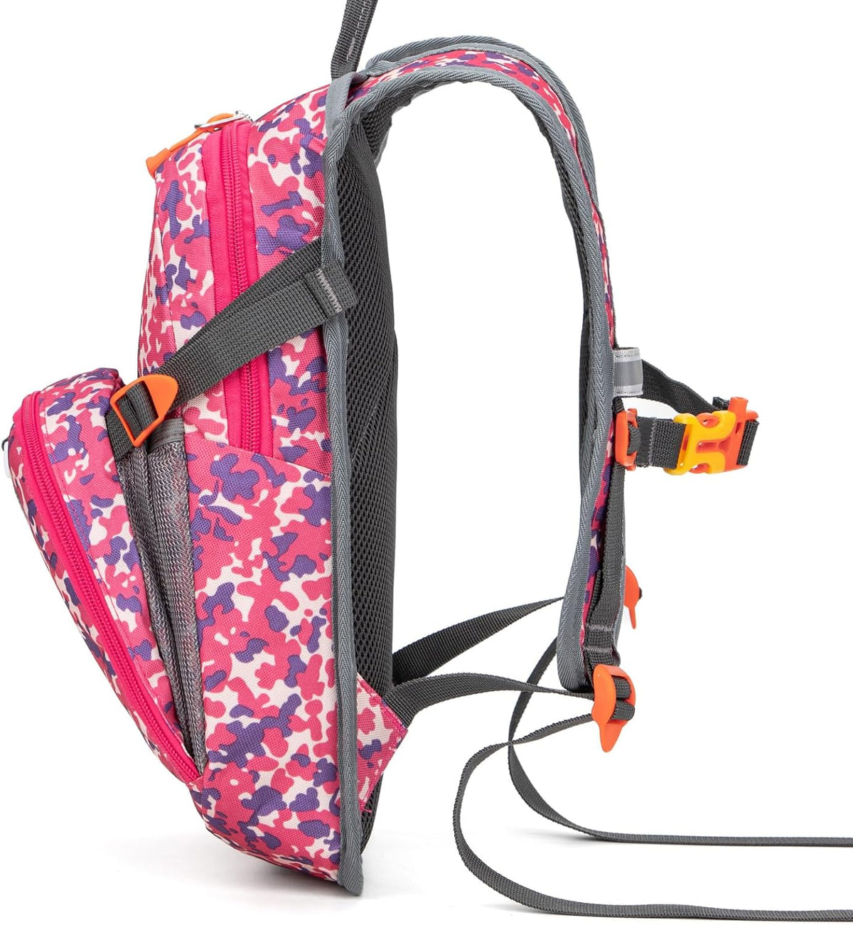 Kids Hydration Backpack, Water Hiking Backpack for Boys or Girls with 1.5L Reservoir Bladder