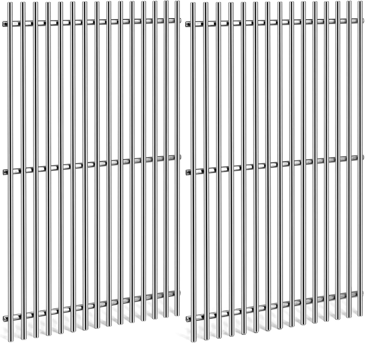19.5" Stainless Steel Cooking Grates for Weber Genesis 300 Series, Weber Genesis Grill Parts for Genesis E310 E320 E330 S310 S320 S330, Replacement Parts for Weber 7528/7524