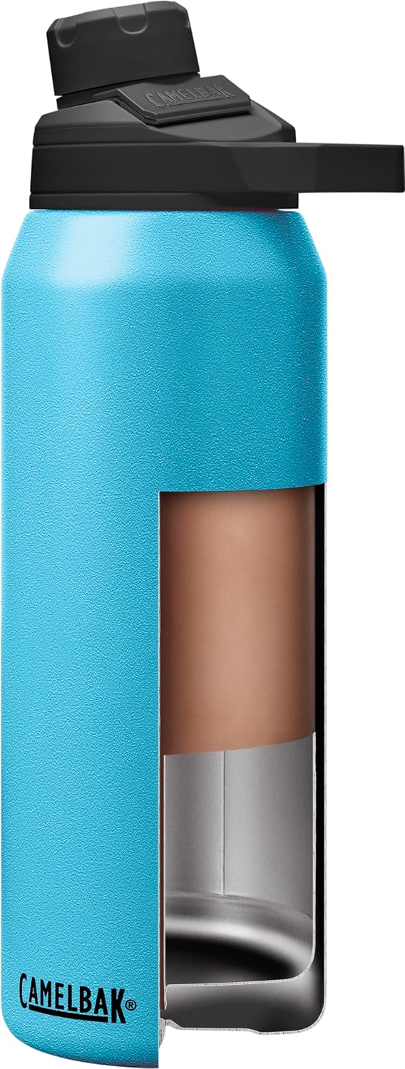 CamelBak Chute Mag Vacuum Insulated Stainless Steel Water Bottle, Magnetic Leak‑Resistant Cap for Everyday Hydration