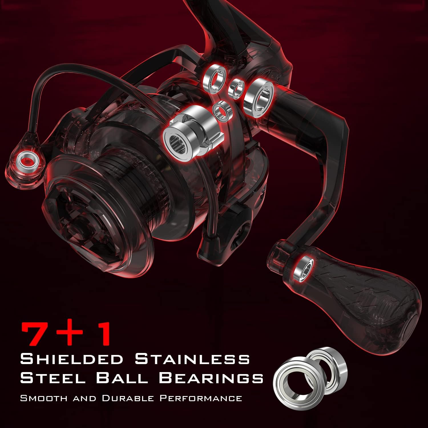 KastKing Royale Legend Spinning Fishing Reels, Available in 5.2:1 and 6.2:1
