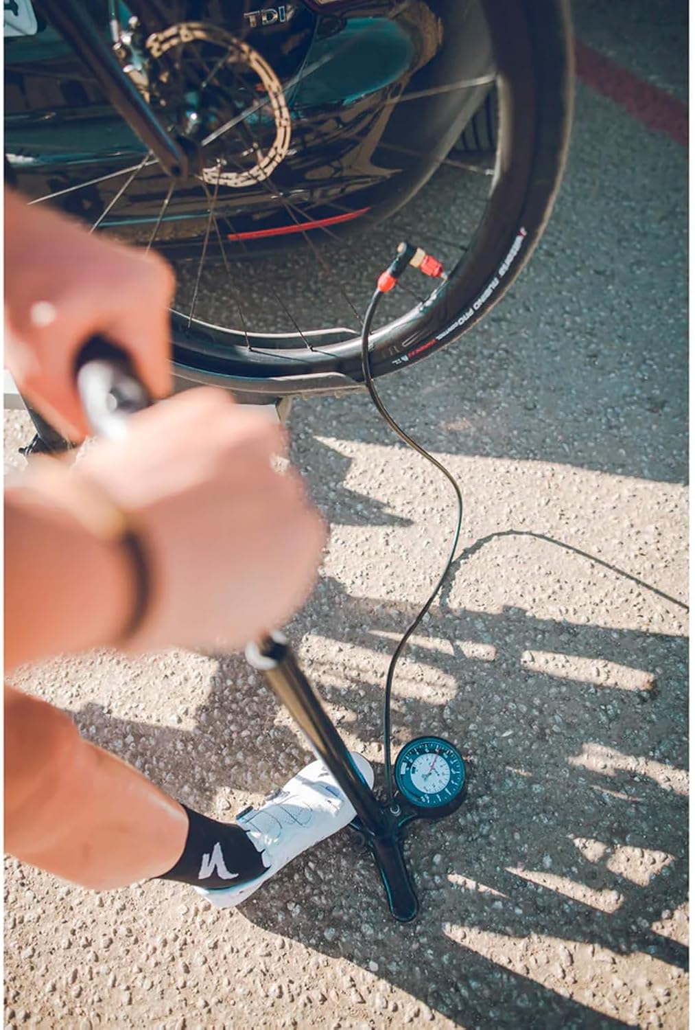 LEZYNE Alloy Floor Drive 3.5 High-Pressure Bicycle Floor Pump