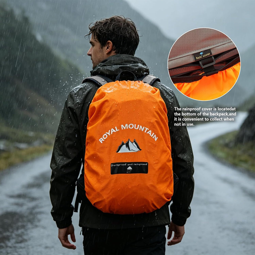 35L Lightweight Hiking Backpack for Women Men Waterproof Camping Backpack