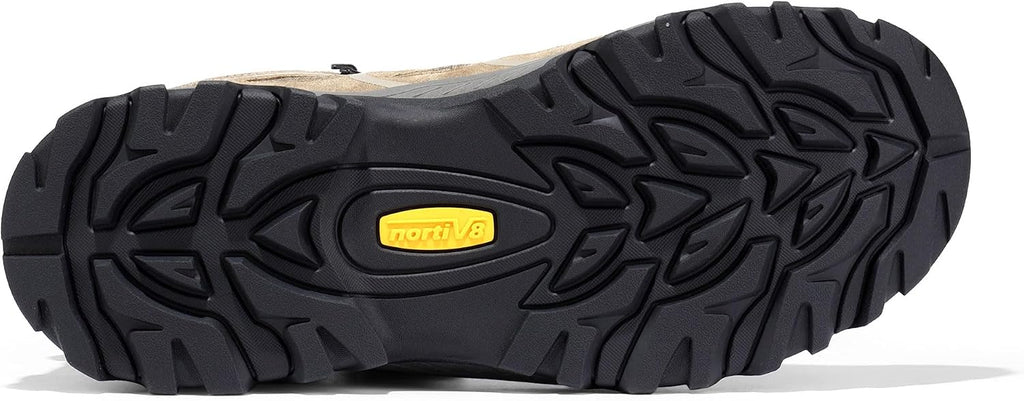 NORTIV 8 Men's Ankle High Waterproof Hiking Boots