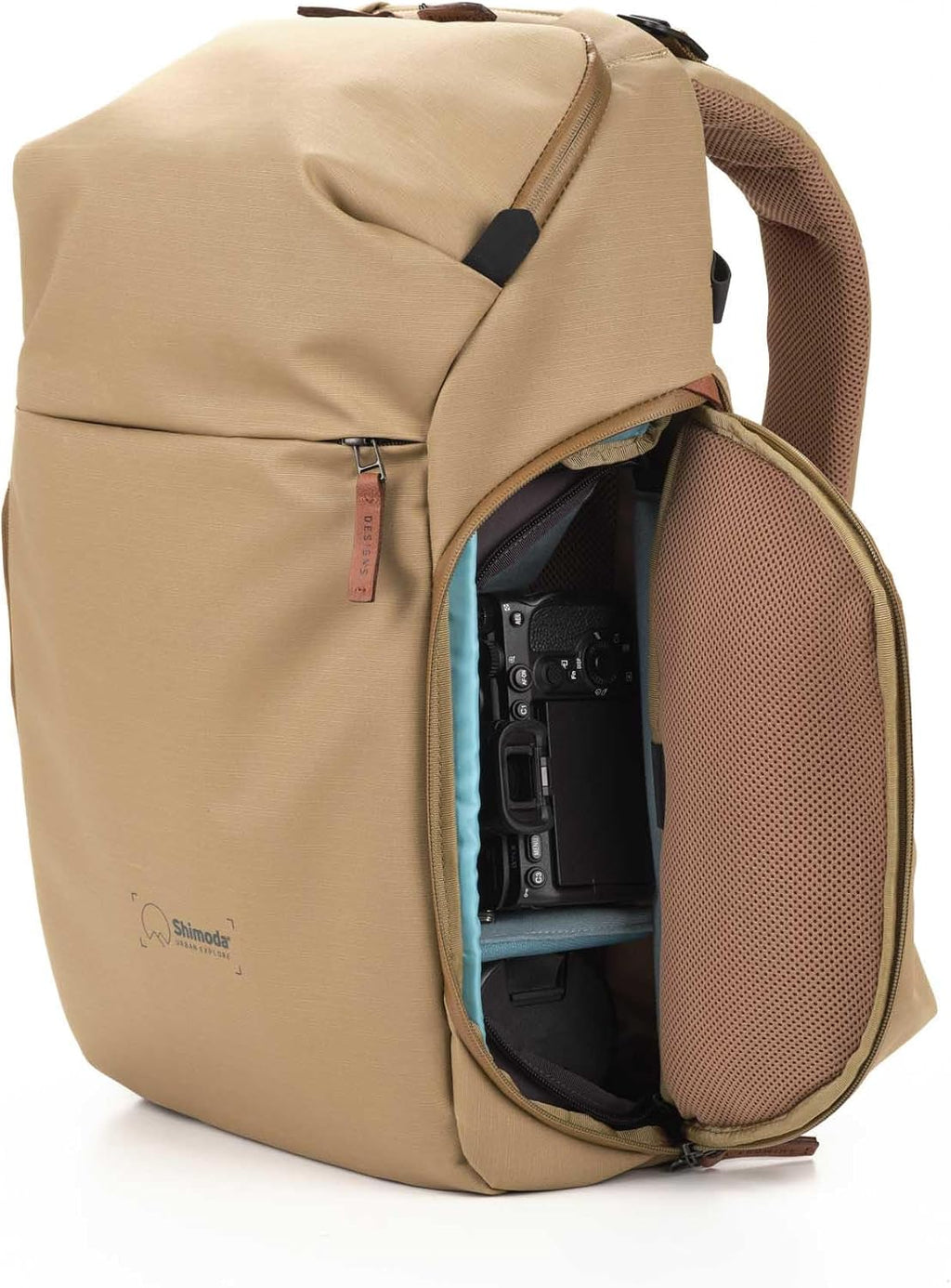 Shimoda Urban Explore 25, Compact Everyday Outdoor Photography Travel Backpack, Carry-On Compatible, 16-inch Laptop Sleeve, Anti-Theft Camera Access, Removable Camera Insert Included, Boa