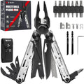 BIBURY 31-in-1 Multitool Pliers Pro BI2045,EDC Pocket Knife & Scissors