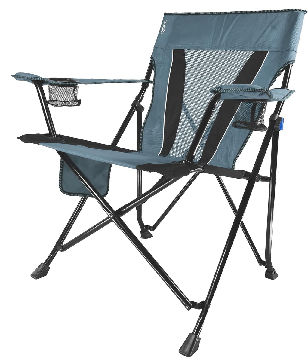 Kijaro Dual Lock XXL Chair - Standing Frame - Hallett Peak Gray