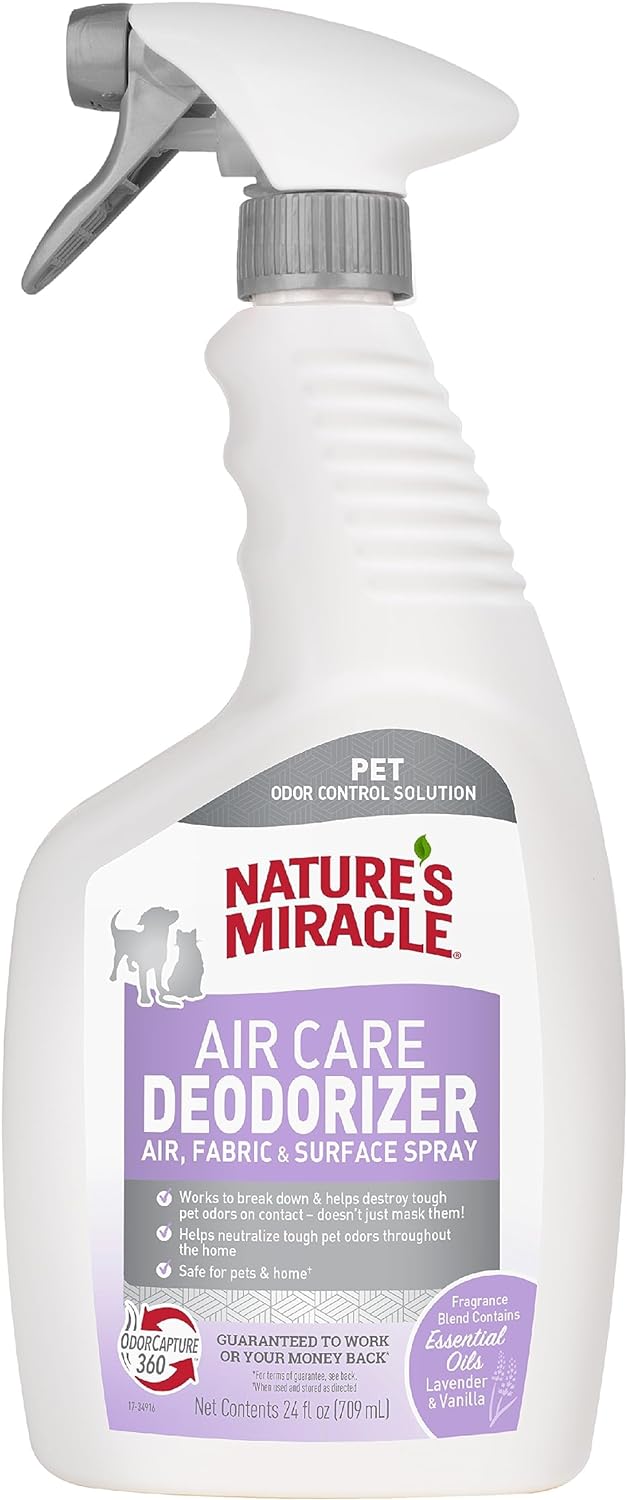 Nature's Miracle Air Care Spray for Multiple Surfaces, 24 oz