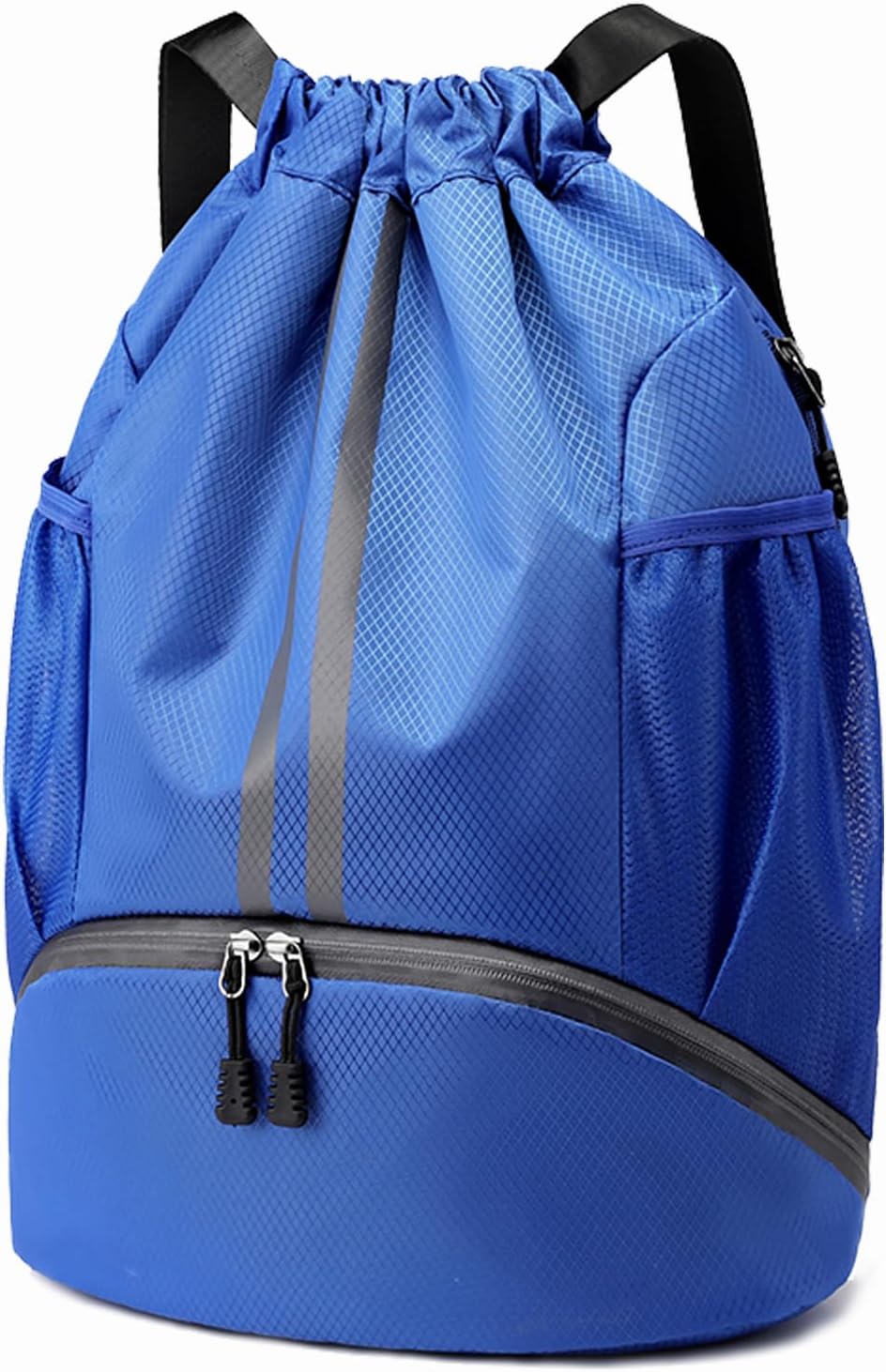 Hoedia Sports Drawstring Backpack - Swim Gym Bag for Women and Men