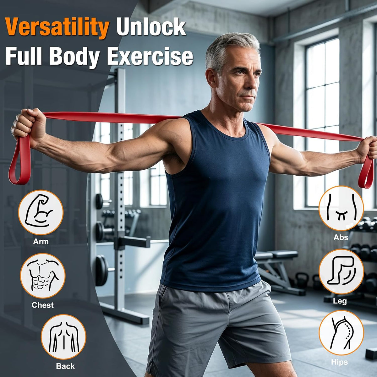 Resistance Bands for Working Out, Exercise Bands with Upgraded Packaging