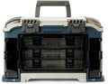 Plano Angled Tackle System with Three 3560 Stowaway Boxes, Fishing Tackle Storage, Premium Tackle Storage