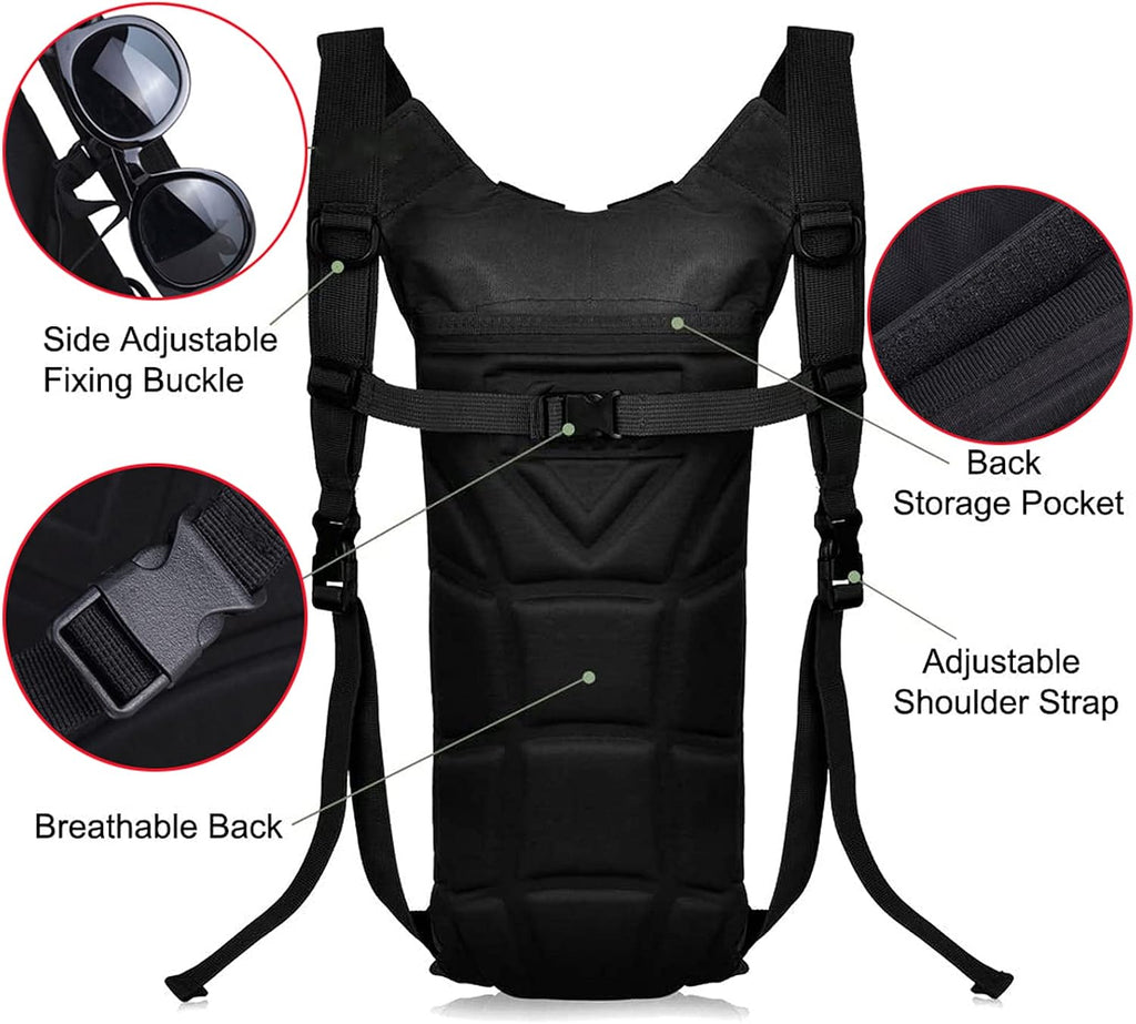 Water Backpack Hydration Backpack with Bladder Lightweight & Waterproof Hydration Pack for Hiking, Cycling, Running,Climbing Outdoorer ,Gift for dad