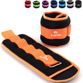 Ankle Weights for Women and Men - 1/2/3/4/6/8/10/12/15/20 LB Pair Options