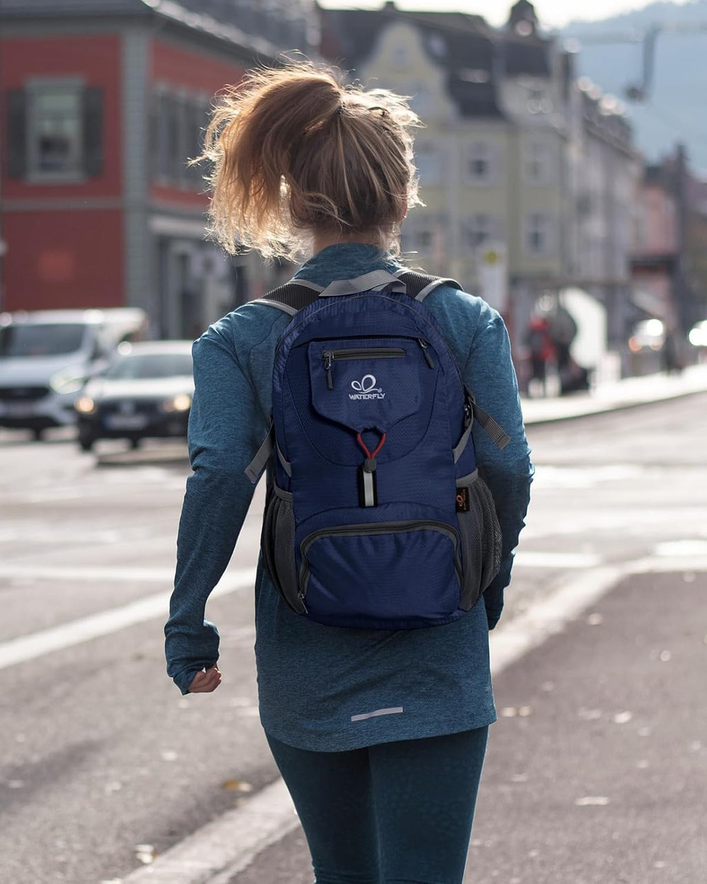 WATERFLY Small Lightweight Packable Backpack: 20l Hiking Daypack Man Woman