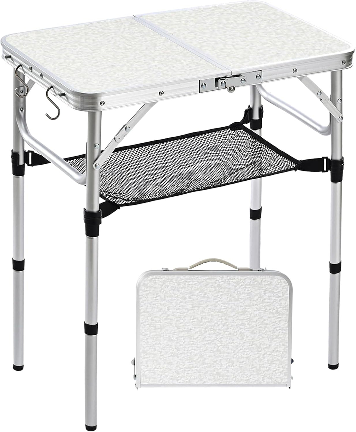 Small Folding Camping Table, 2ft Portable Table, Blossoms
