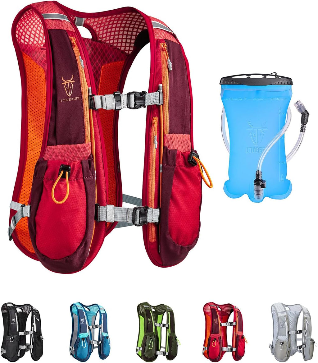 UTOBEST Running Vest Lightweight Hydration Vest Pack 5L UTR104