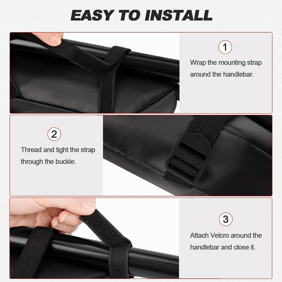 Nilkatss Waterproof Dirt Bike Handlebar Tool Bag Fits Sur Ron & Talaria