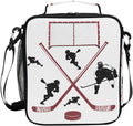 Hockey Lunch Box Insulated Lunch Bag Cooler Tote Bag