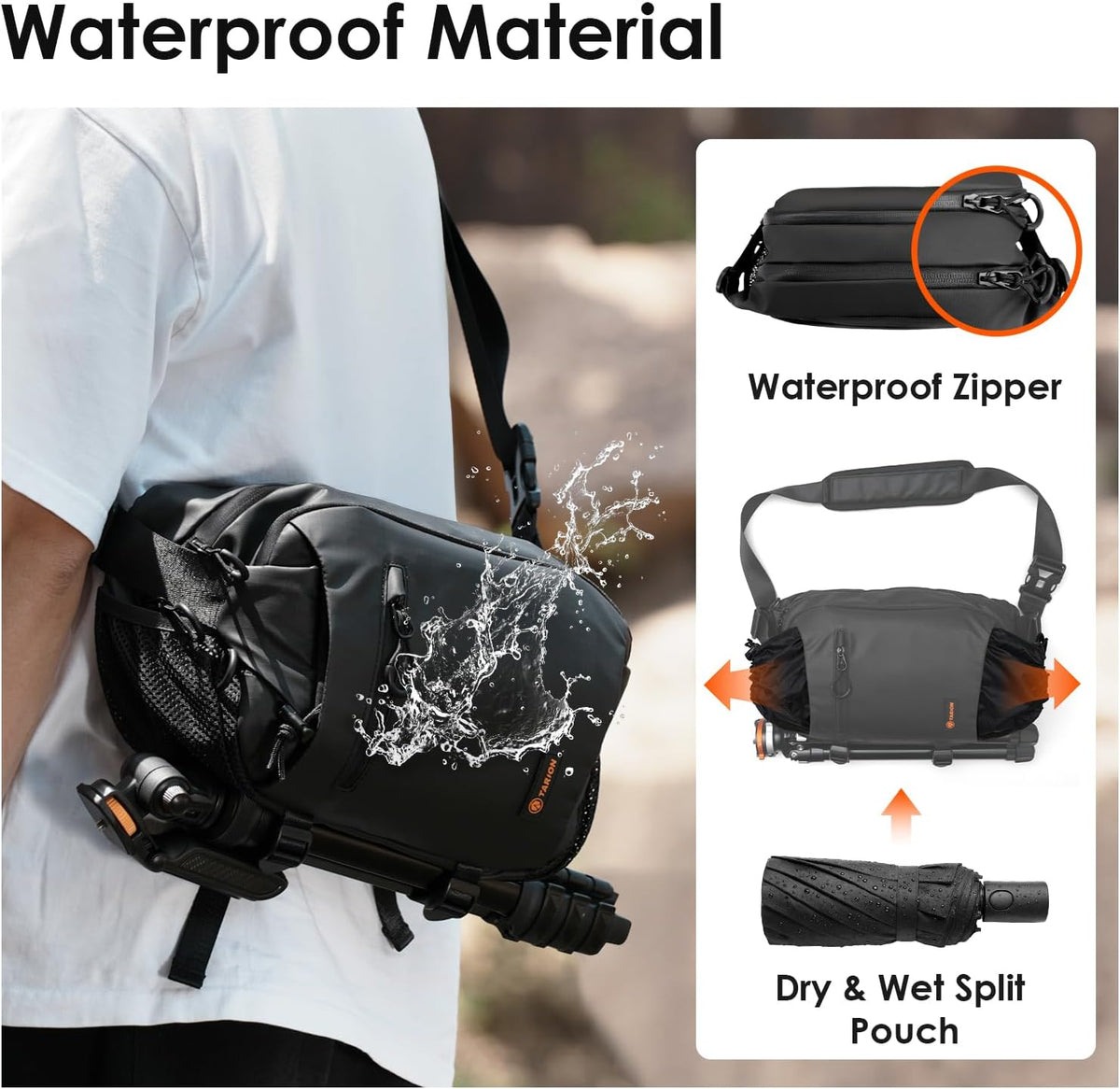 TARION Urban Camera Shoulder Sling Bag Compact 5.5L XProber