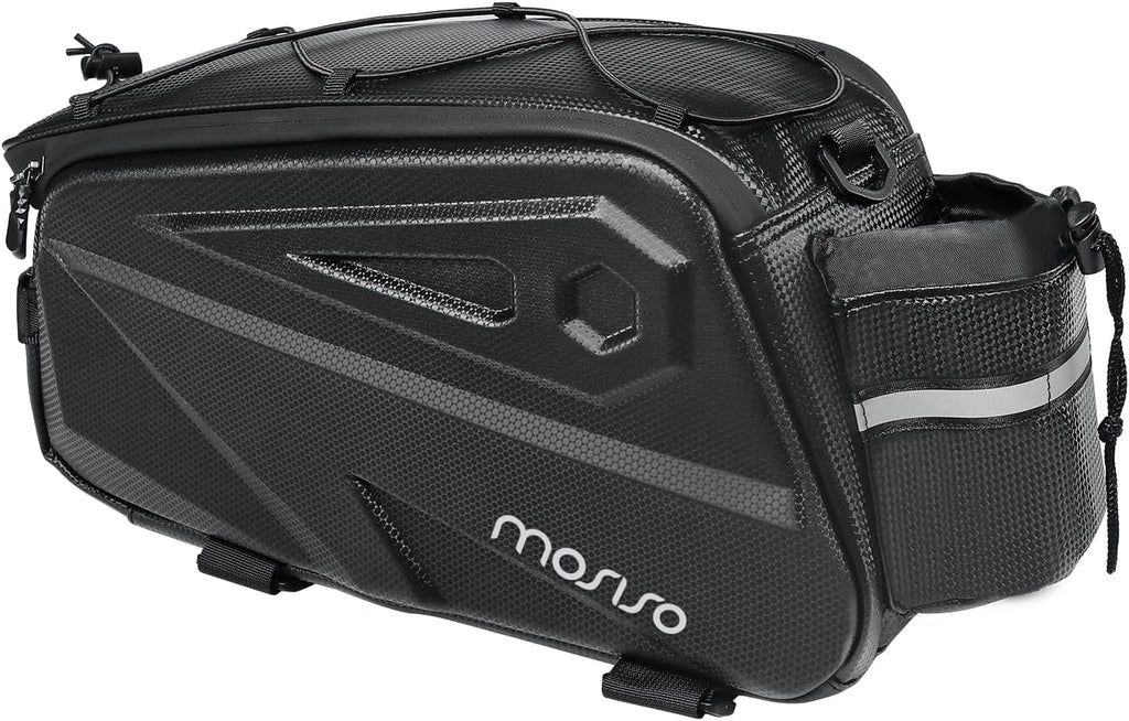 MOSISO Bike Rack Bag, Waterproof Bike Rear Rack Handbag Bicycle Trunk Bag