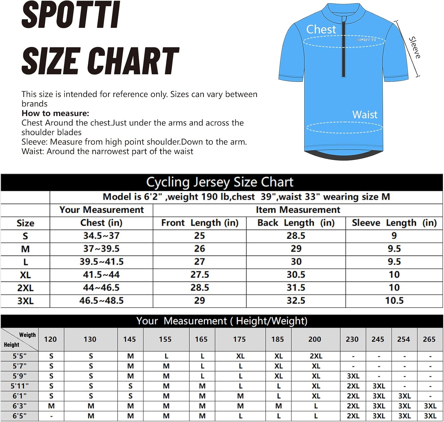 Spotti Men's Cycling Jersey Short Sleeve Half-Zip Bike Shirt, 4 Pockets