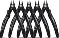BOOSDEN 5 Pack Small Micro Wire Cutters Flush Cutter Pliers 5-Inch