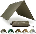 AquaQuest Defender Tarp – Heavy-Duty Waterproof (20,000 mm) Seam-Taped Rain Fly for Camping, Bushcraft & Survival