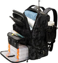 Fishing Backpack with Rod Holders 4 Tackle Boxes,40L Takle Bag for Camping