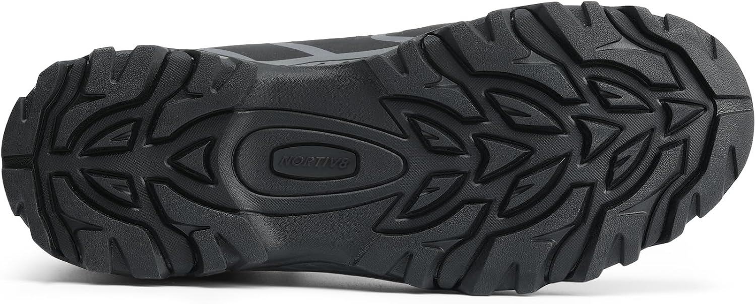 NORTIV 8 Men's Ankle High Waterproof Hiking Boots