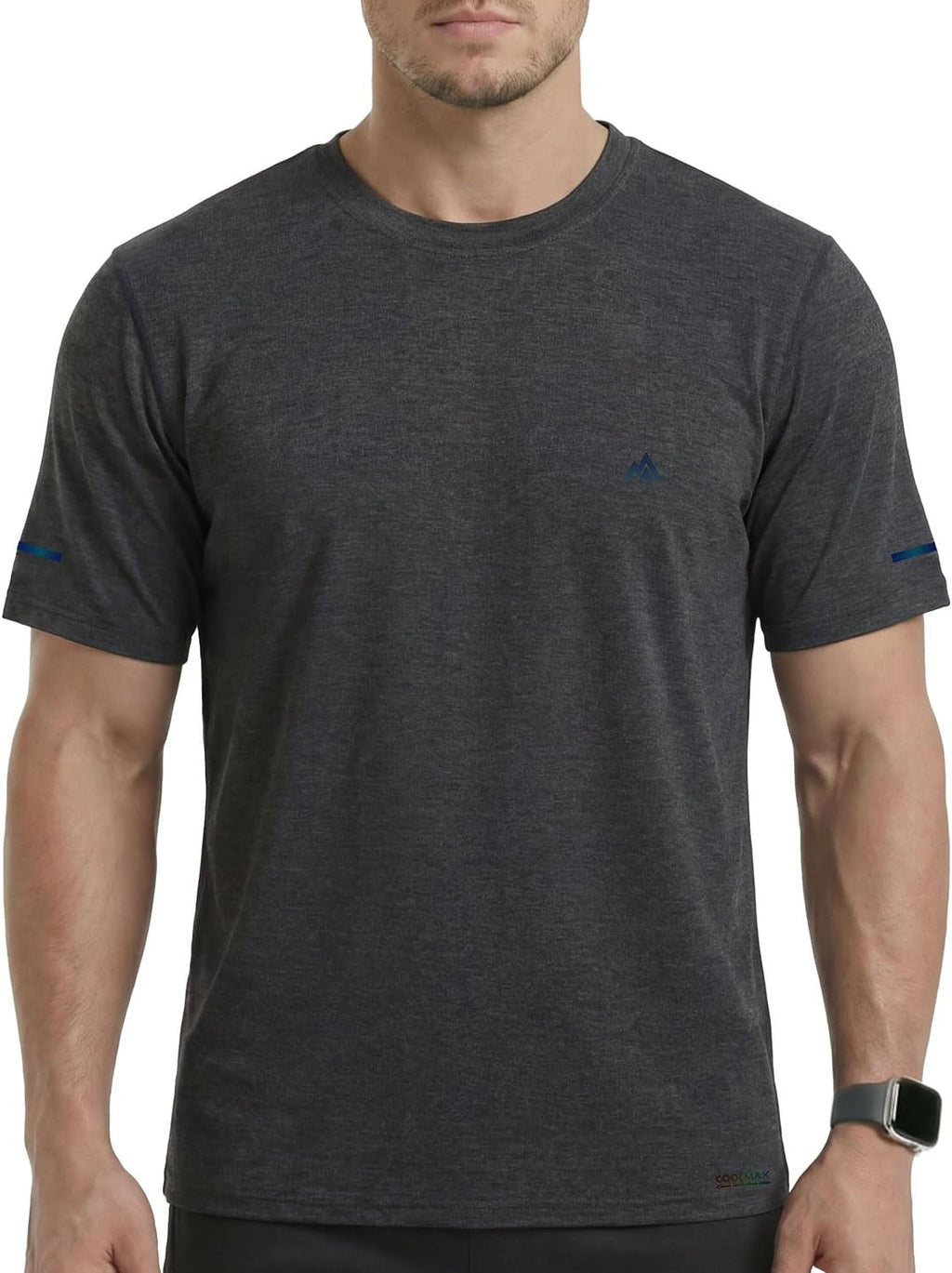 Bamboo Viscose Cooling Workout T-Shirt for Men, Summer Lightweight