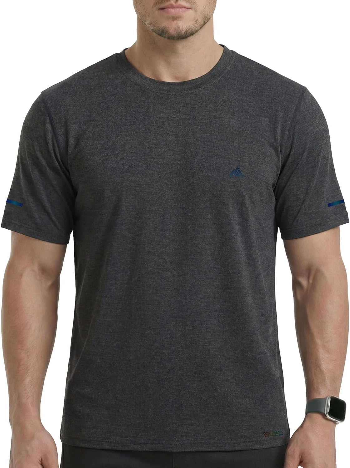 Bamboo Viscose Cooling Workout T-Shirt for Men, Summer Lightweight