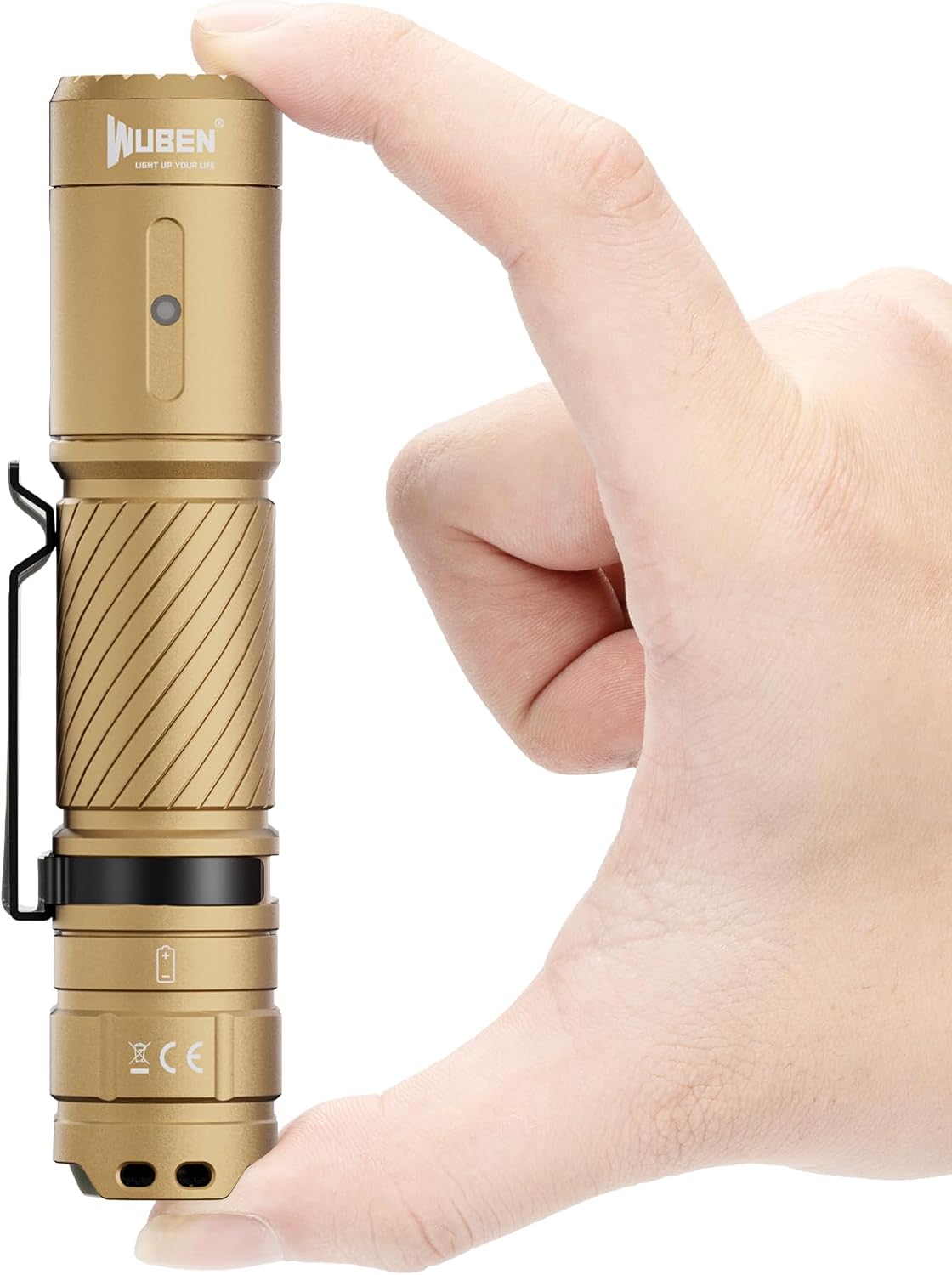 WUBEN C3 Flashlight 1200 High Lumens 6 Modes Rechargeable Flashlights