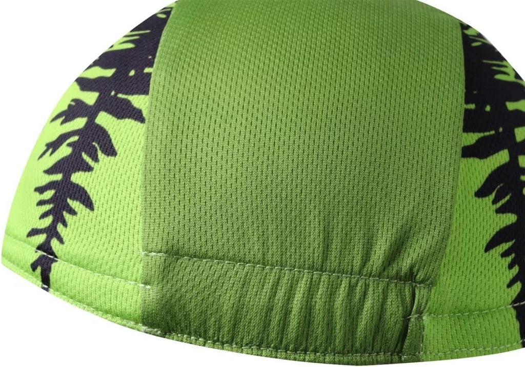 Canadian Flag Cycling Cap - Polyester Cycling Hat-Under Helmet - Cycling Helmet Liner Breathable&Sweat Uptake