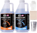 LET'S RESIN EPOXY RESIN 1 Gallon Fast Cure Resin Epoxy-4 Hours Demold
